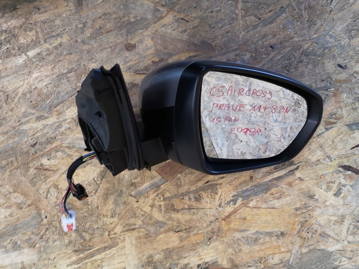фото №6, Дзеркало праві citroen c5 aircross 19 pin асистент
