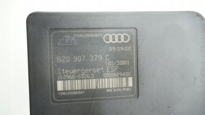фото №5, Audi a2 8z блок керування abs 8z0614517 8z0907379c