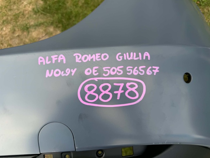 фото №16, Alfa romeo giulia veloce задний бампер новый oem номер 8878