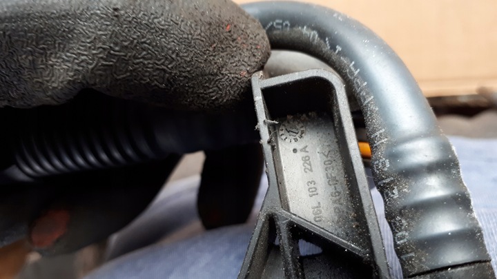 фото №8, A5 8w шланг турбонагнітача 2.0 tfsi 06l103226a a4 b9 8w