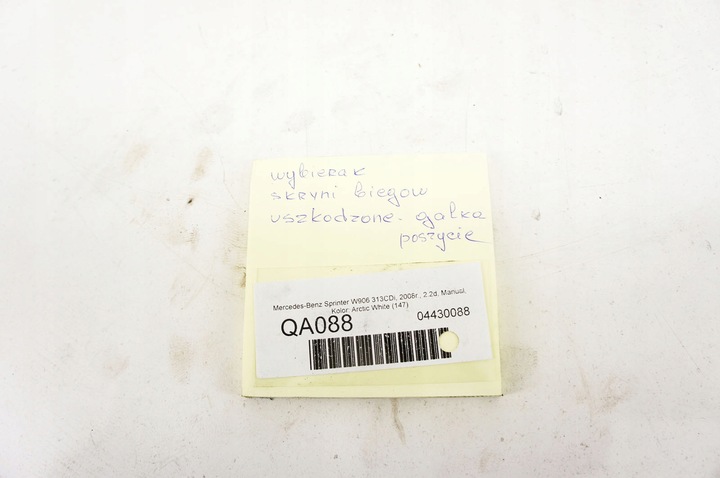 фото №7, Qa088 mercedes sprinter w906 ^ 2.2d выборщик домкрат коробки a9062600409