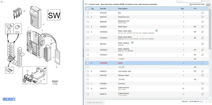 фото №9, Volvo v70 2004 реле