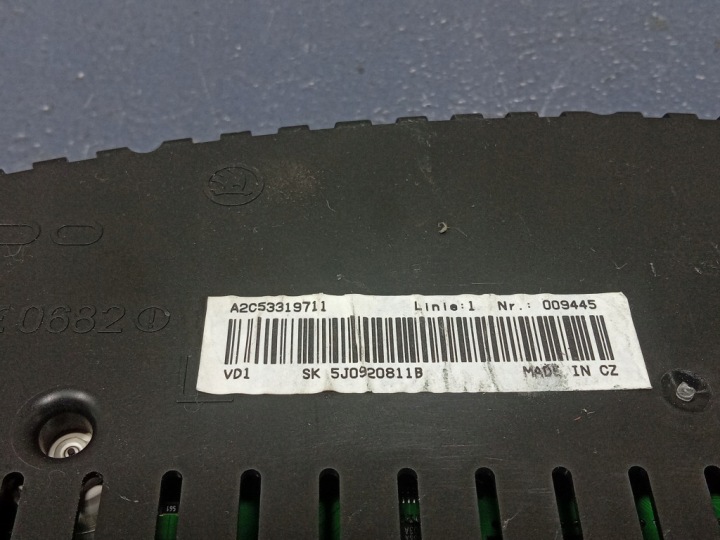 фото №8, Skoda fabia ii 5j 1.4 16v блок керування  комплект стартовий 03c906024b