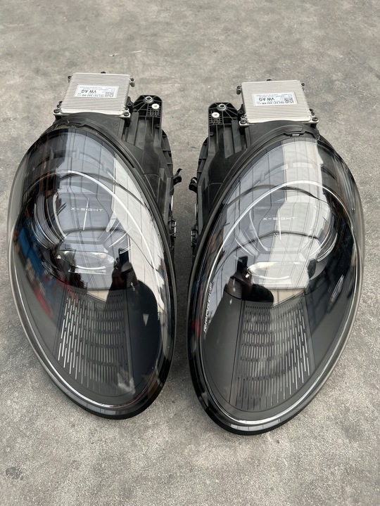 фото №1, Porsche 992 carrera led matrix систем лампы перед