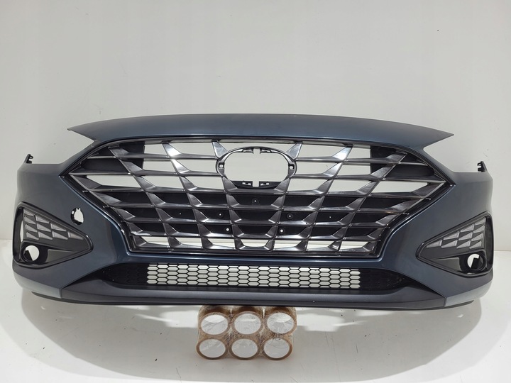 фото №1, Hyundai i30 iii 3 рестайлінг бампер переднє решітка решітка галоген led drl оригінал!