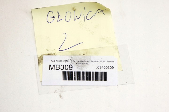 фото №7, Mb309 audi a6 c7 3.0tdi головка левая cla