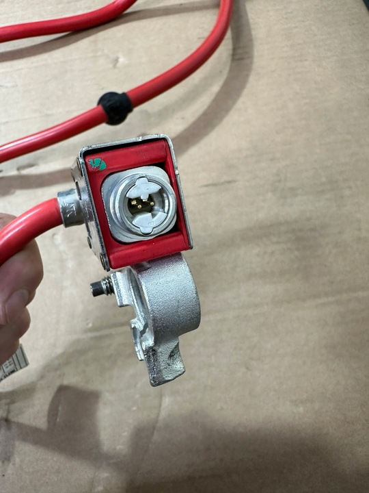 фото №6, Клема піротехнічна, плюсова шланг плюсовий, plus, кабель mercedes w205 des