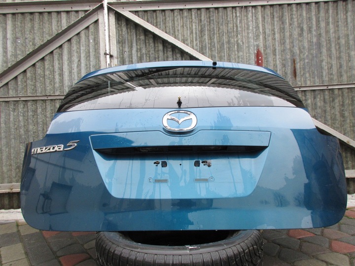 фото №7, Mazda 5 i cr 05-10 кришка зад задня багажника 32c