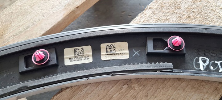 фото №9, Sq8 4m q8 планка накладка бампера крыльев правые зад ls9r 4m8853026l