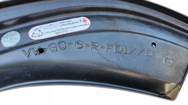 фото №12, Спойлер спойлер накладка бампера vw golf 6 vi maxton design vwgo6rfd1