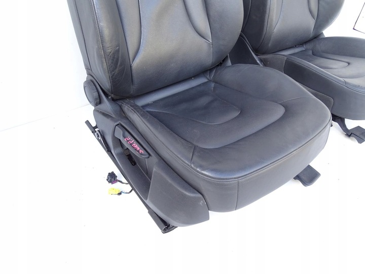 фото №9, Сидіння сидіння диван комплект шкіра чорні audi a4 b8 sedan 07-15r