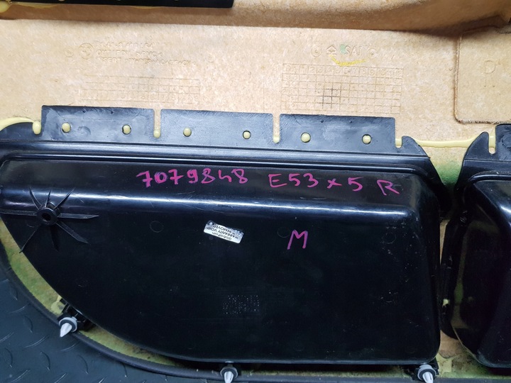 фото №7, Боковина внутрішній двері шкіра правий перед bmw e53 x5 дорестайлінг