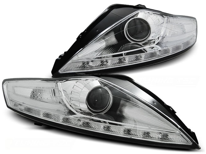 фото №1, Лампи ford mondeo mk4 iv 07-10r daylight led хром