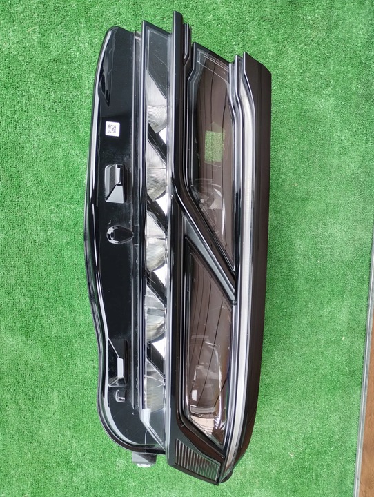фото №6, Лампа лівий перед vw touareg r line 761 761941113a ful led eu оригінал гарна