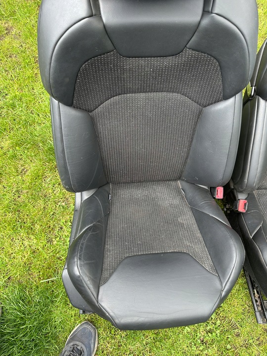 фото №9, Сидіння сидіння диван шкіра шкіряні citroen c5 iii x7 08- комплект європа