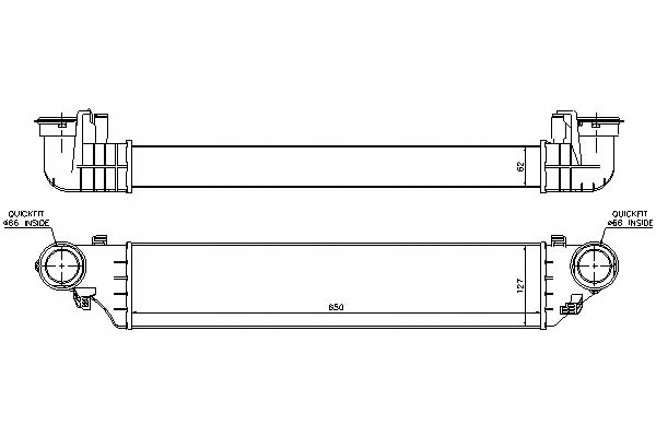 фото №15, Інтеркулер nissens 96672 2035000500