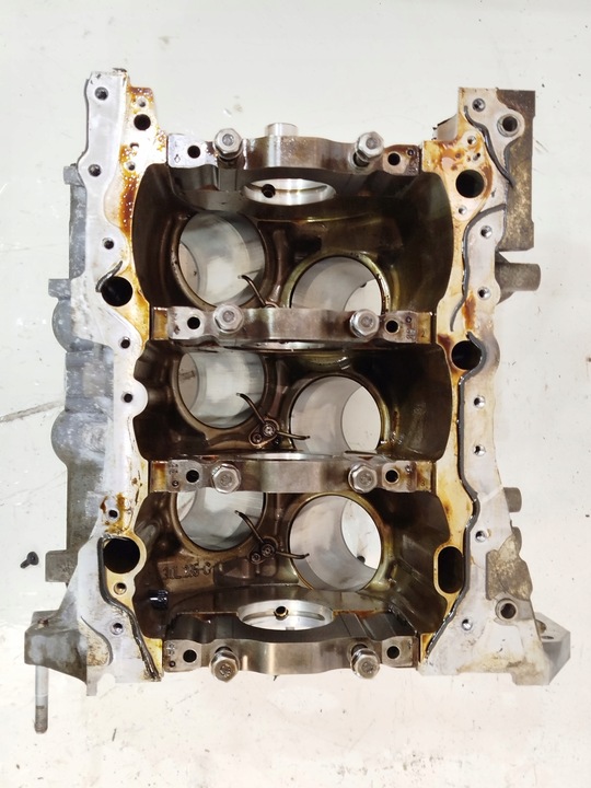 фото №5, Блок двигателя maserati ghibli iii 3.0 v6 q4 m156b do шлифовки !