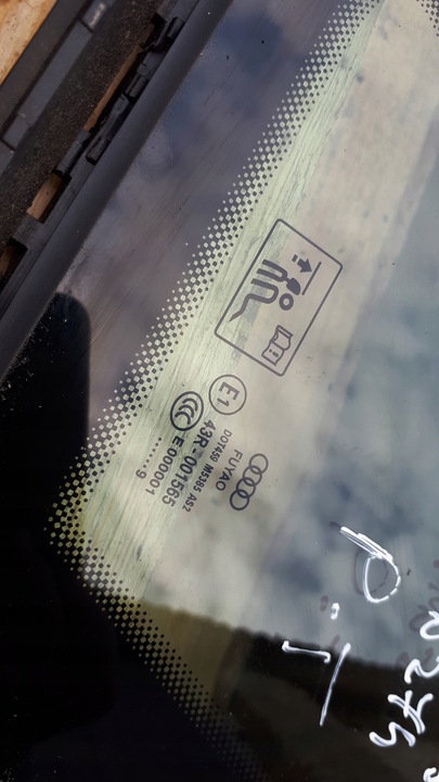 фото №7, S4 b9 a4 8w стекло кузовная правые зад sedan 19r