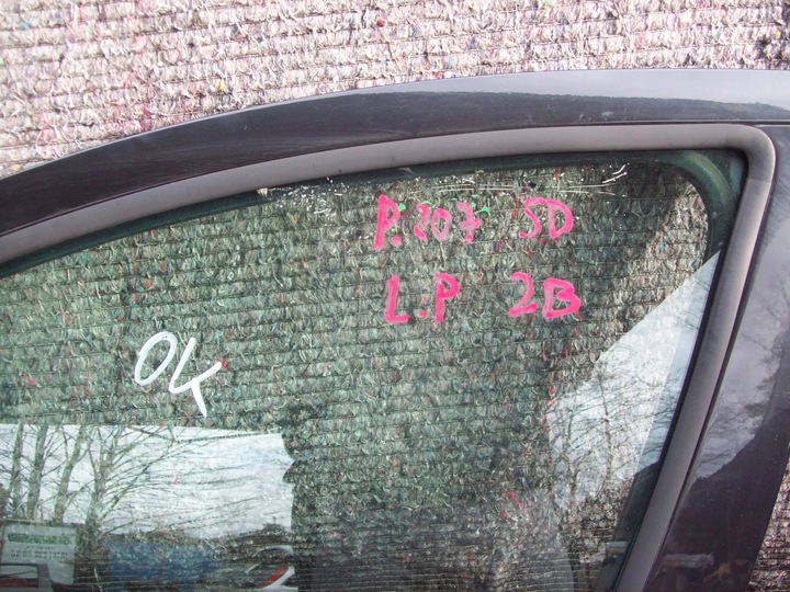 фото №2, Дверь левый перед peugeot 207 06- 5d exld зеркало стекло подъемник замок