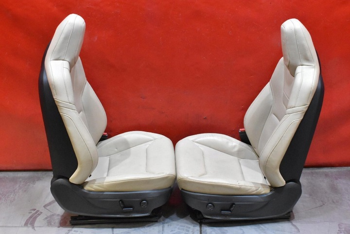 фото №14, Сидіння сидіння комплект боковина обшивки шкіряні eu tesla модель s 12-20