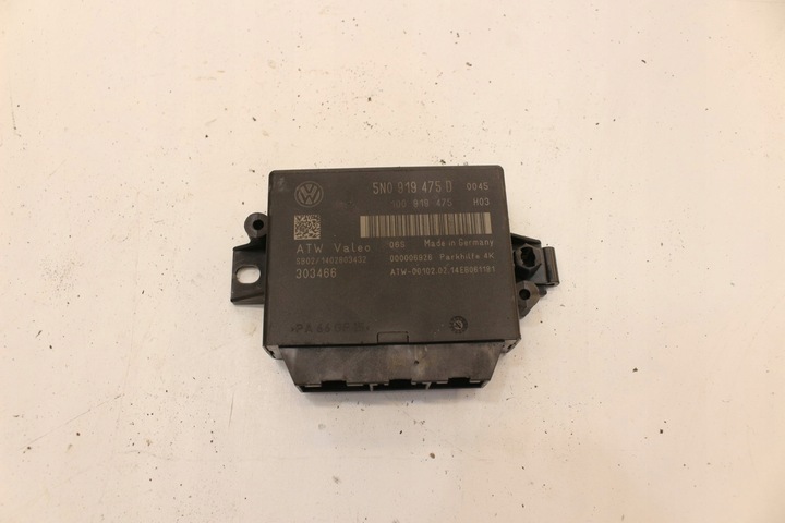 фото №1, Модуль pdc парковка 5n0919475d vw touran ii 2013r.