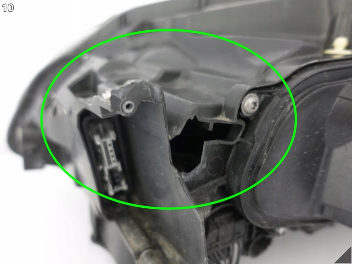 фото №11, Volvo xc60 1 покоління рестайлінг 13-17 лампа ксенон поворотний праві перед європа