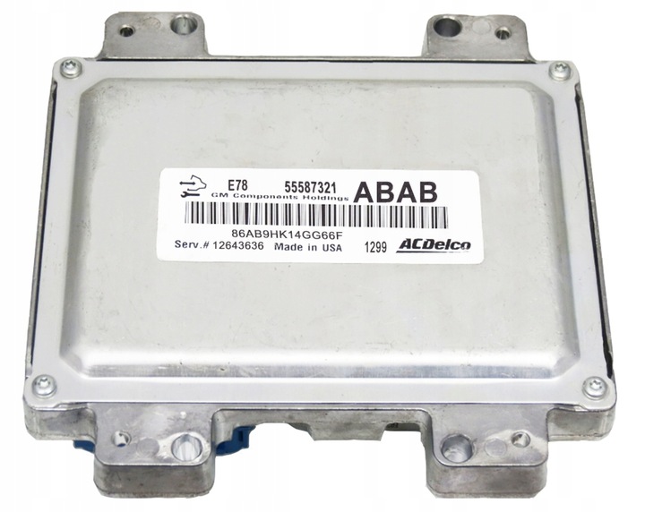 фото №1, Компьютер ecu opel corsa e 1.4 e78 55587321 abab