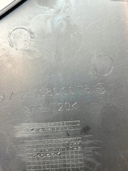 фото №9, Другие запчасти отделка mercedes-benz sl r231 a2316800175 33532327 4.7l