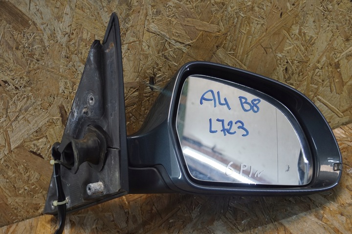 фото №8, Дзеркало праві audi a4 b8 6 pin lz7h