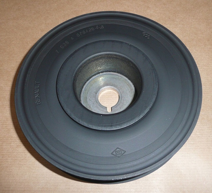 фото №3, Колесо ременное вала renault clio iii modus 1.2 8200676428 оригинал