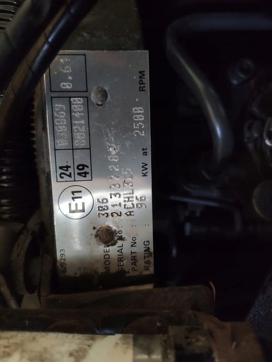 фото №9, Двигатель daf cs 306 cummins модель 306 96kw case/ jcb