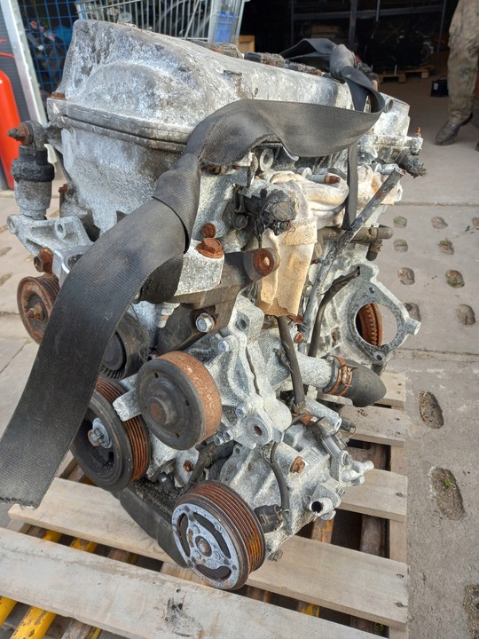 фото №9, Двигун комплектний 1.6 vvti 3zz corolla e12 avensis t25 na запчастини читай опис