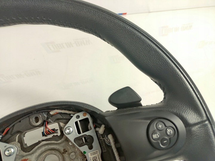 фото №7, Mini r55 r56 r57 r60 кермо шкіряний пелюстки