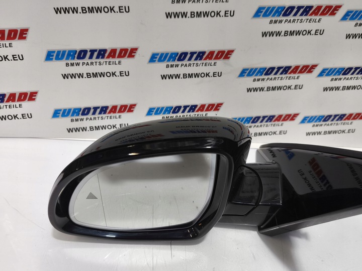 фото №8, Bmw x5 g05 g07 lci рестайлінг дзеркало ліві карбон-чорний 416 камера асистент