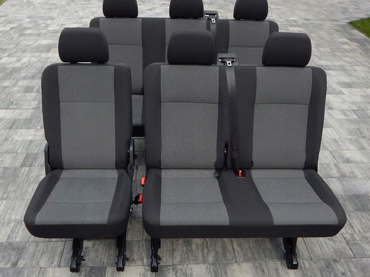 фото №10, Vw t6 t5 рестайлінг transporter caravelle сидіння сидіння диван koziołek зад austin