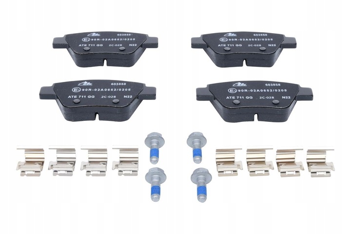 фото №1, Набор тормозные колодки тормозных, тормоза дисковые ate 1