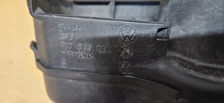 фото №7, Vw touran caddy 1.6 впуск повітря повітропровід pasa1k0805962 1t0805971a