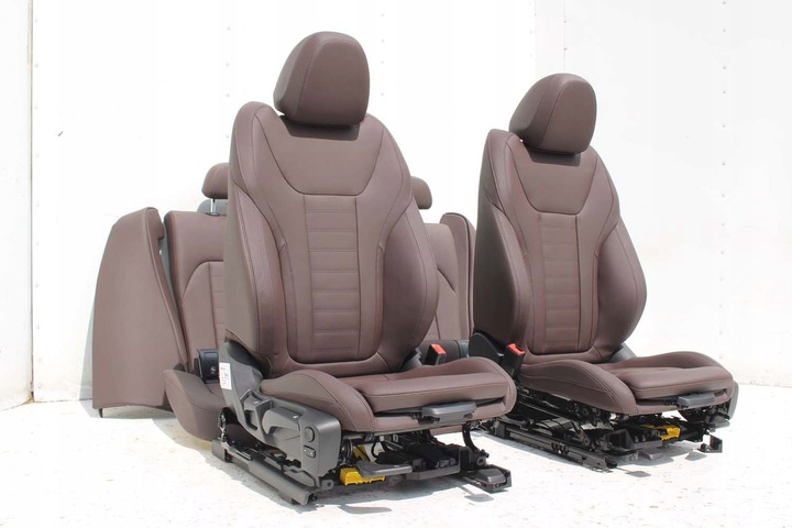 фото №11, Bmw 3 g20 сидіння комплект сидінь сидінь сидіння оббивка + обшивки drzwio
