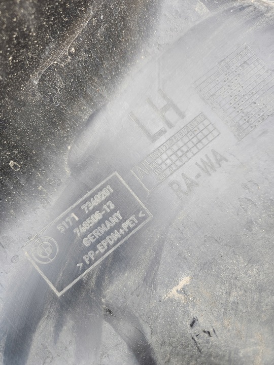 фото №8, Підкрилок лівий перед bmw g11 g12 7340201 748506-13