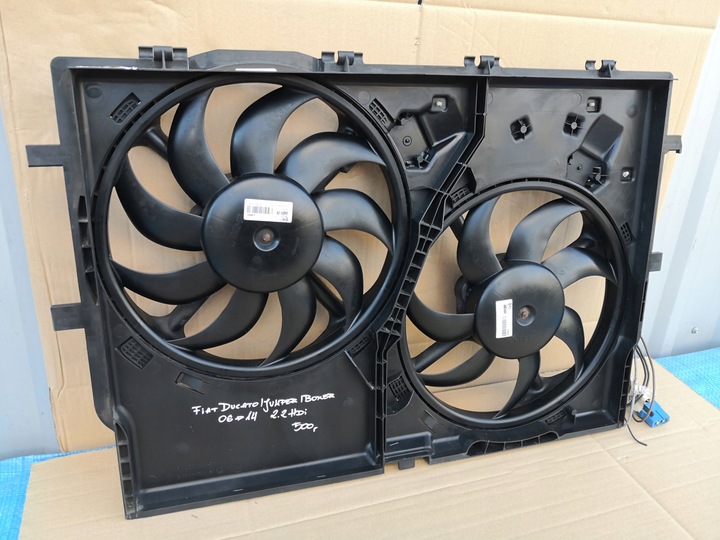 фото №9, Ducato jumper boxer 2.2 06-14 вентилятор радиатор