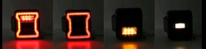 фото №8, Лампи зад задні led європа jeep wrangler jk 2007-17 jl стиль