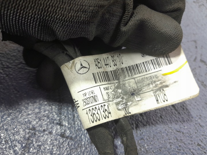 фото №8, Mercedes r w251 установка жгут бампера перед pdc a2514408310