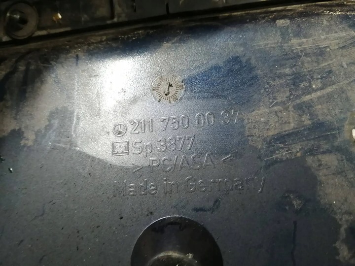 фото №6, Ww накладка кришки mercedes клас e w211 2117500037