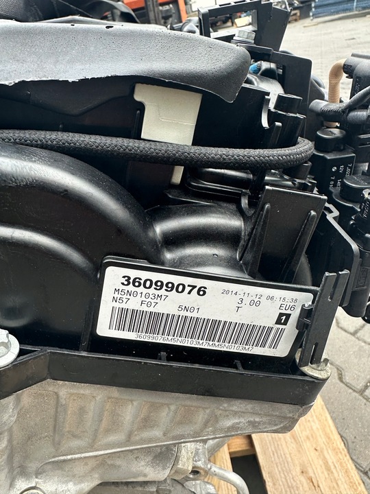 фото №7, Bmw f30 f10 n57d30b двигун комплектний 535d 313km