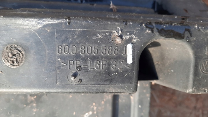 фото №9, Pas переднє volkswagen polo iv 9n 6q0805588j