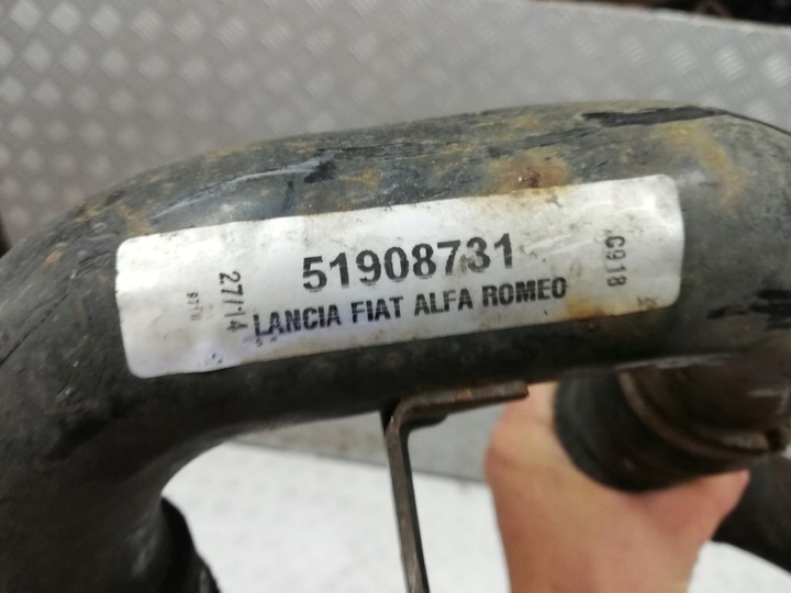 фото №8, Alfa romeo mito 0.9 труба інтеркулер 51908731