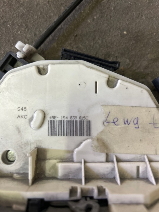 фото №3, Замок дверь левый зад задний skoda fabia 2 ii рестайлинг 1s4839015c