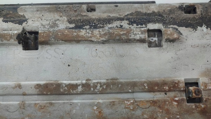 фото №12, Планка порогова ліва накладка градус підніжка mitsubishi pajero iv 7656a043