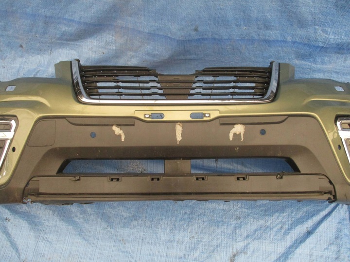 фото №9, Бампер перед переднє subaru forester v sk pdc омивачі 18- колір sbc