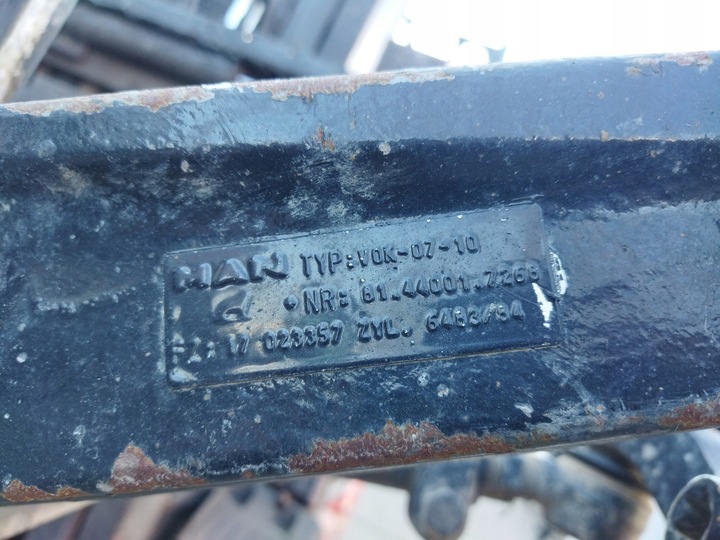 фото №6, Балка ось перед 81440017268 man tgx tgs евро 6